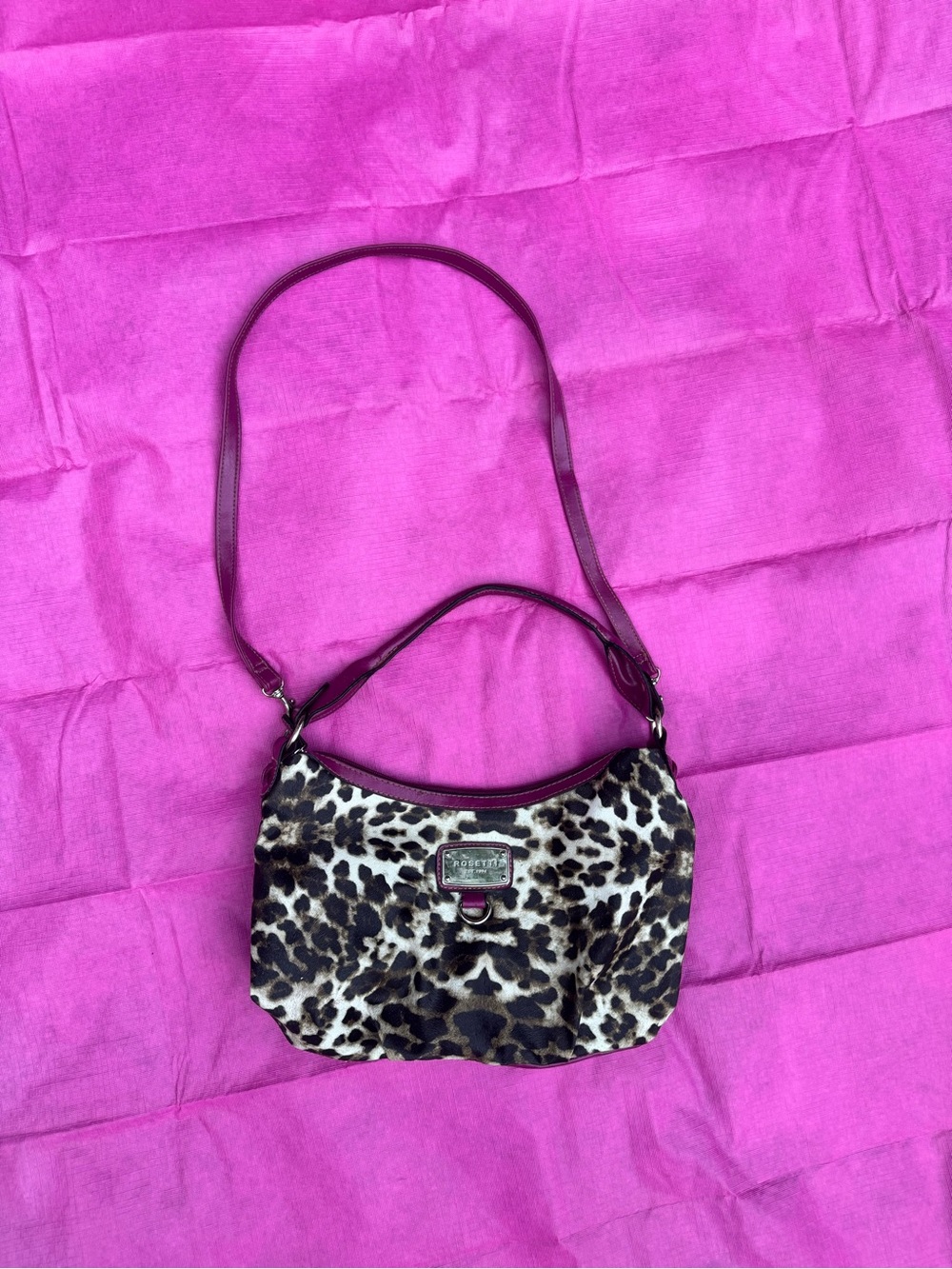 Rosetti Leoard Print Purse